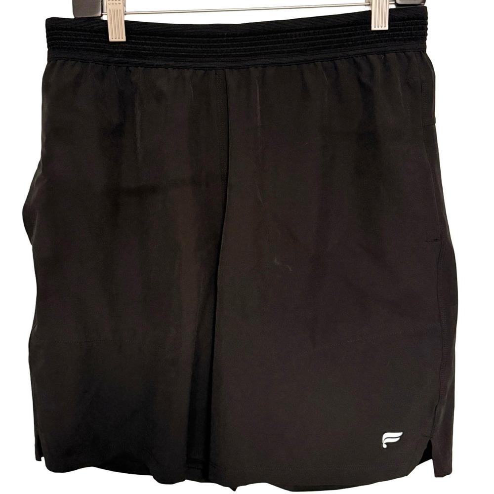 Fabletics Athletic Shorts Medium Black Activewear Gym Running Workout Athleisure